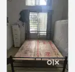 Iron queen size bed