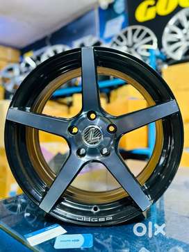 17inch 5*114 pcd Lenso Jager Tint Black Finest Alloys set of 4