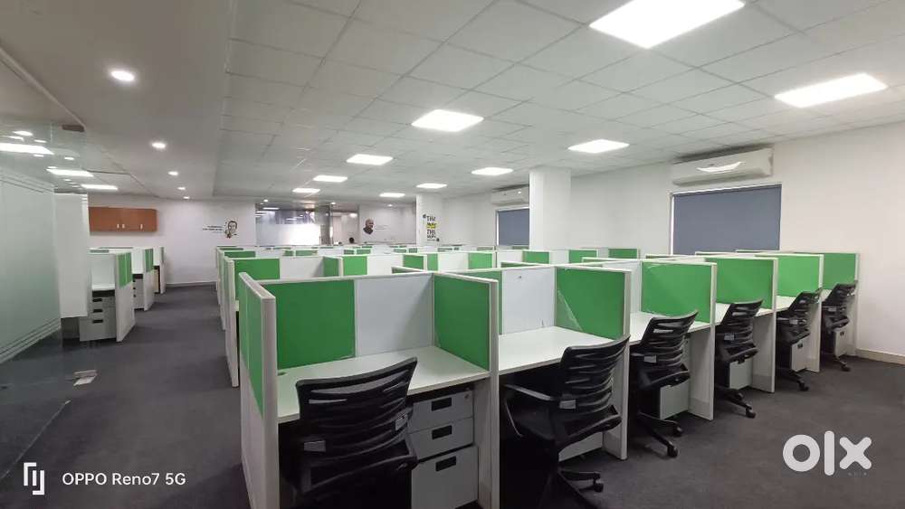 70 Workstations 3 Cabins 1 Conference plug and play office for Rent