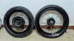Bullet & Classic Reborn 350 Front Disc and Rear Drum wheel and tyres