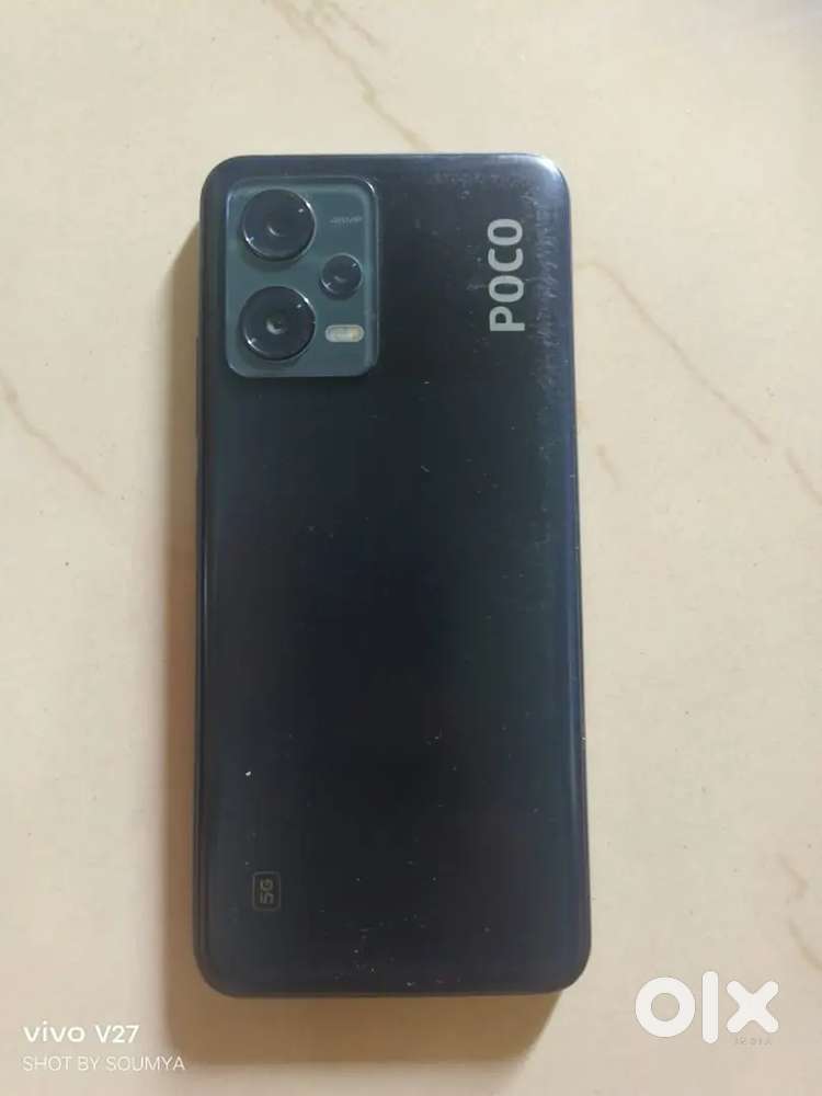 POCO X5 5G (6/128) BLACK-GREY COLOUR FOR SALE