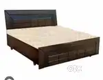 Sat. Offer price buy new double bed with box -6990/-