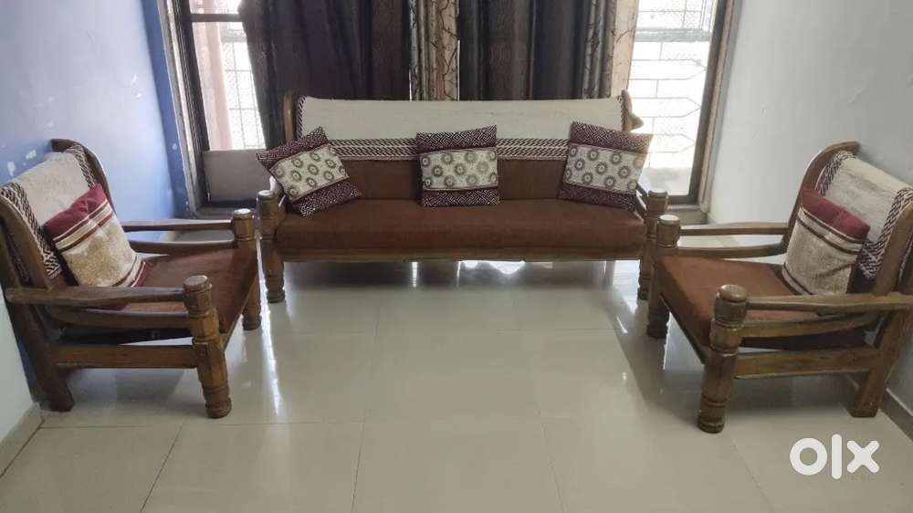 Wooden Sofa Set