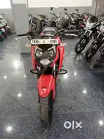 TVS Apache 2021 model red colour in exlent condition