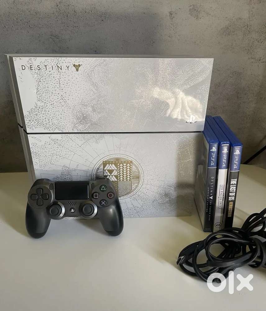 Sony PlayStation 4 PS4 Destiny Limited Edition White Glacier Console