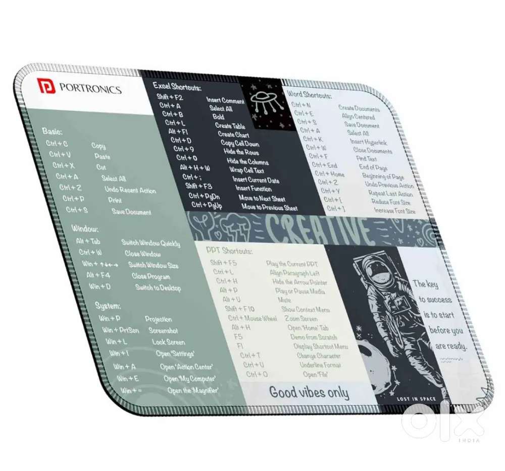 Portronics brand new mouse pad unused packed