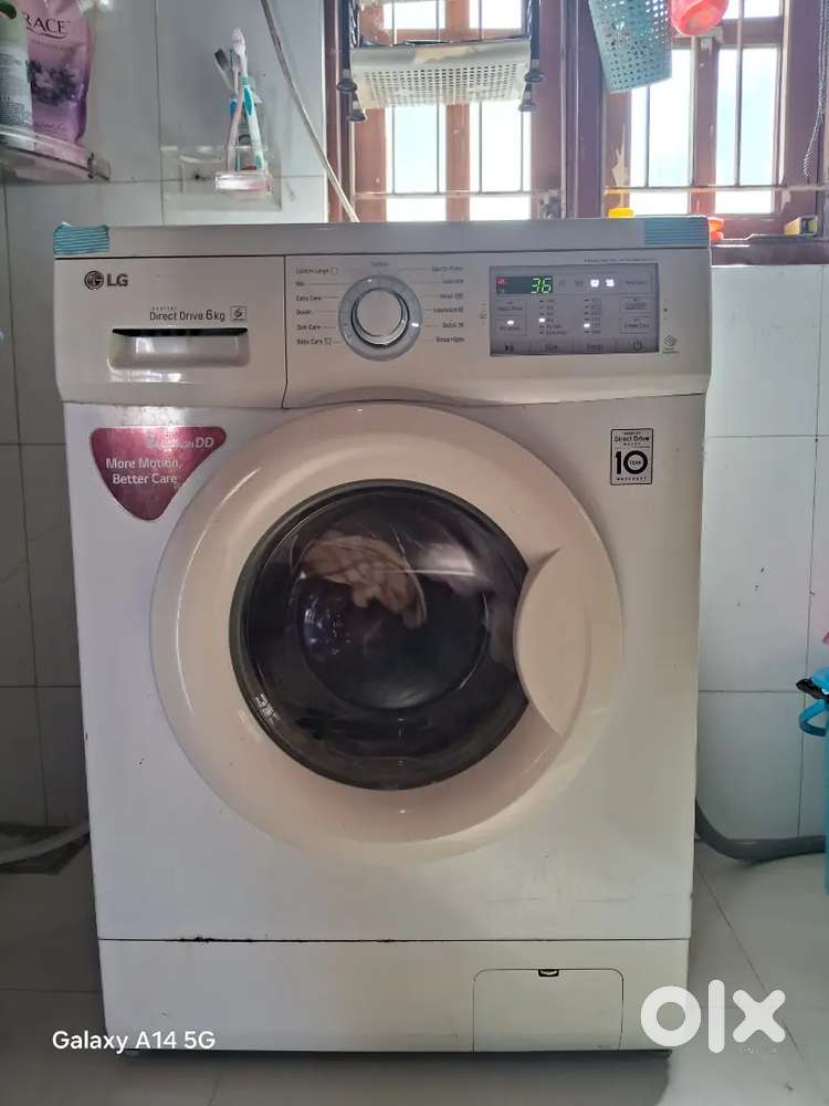 LG 6kg Front Load Washing Machine – Direct Drive  Perfect Working