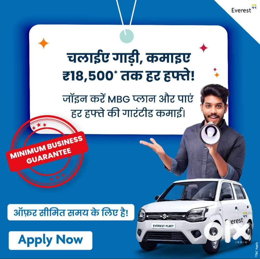 Vehicle Driver Wanted: Join Everest Fleet, Earn with Uber