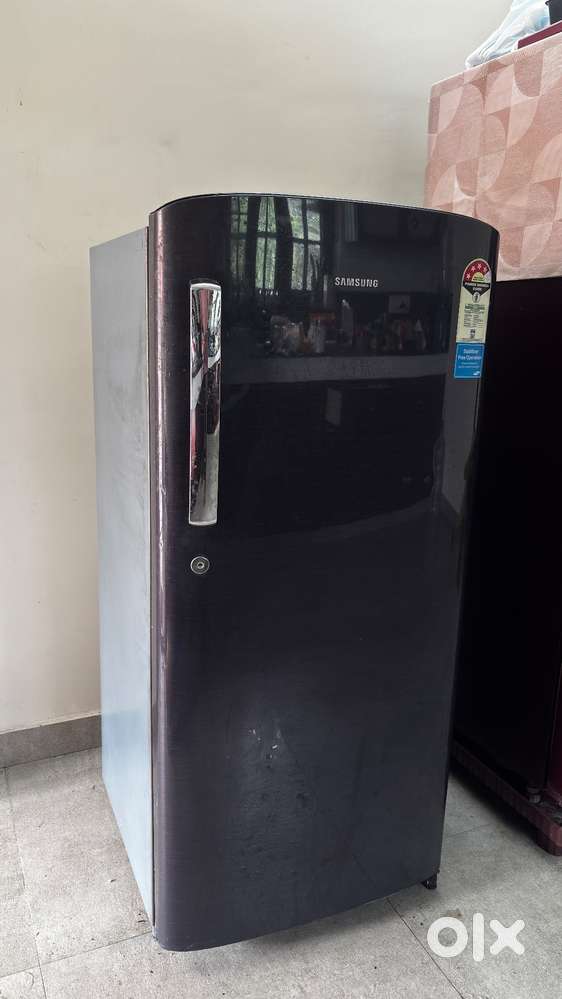 Fridge metallic finish Samsung single door refrigerator 190 ltr