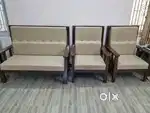 2+1+1 Pure Teakwood with new Cushion and Fabric