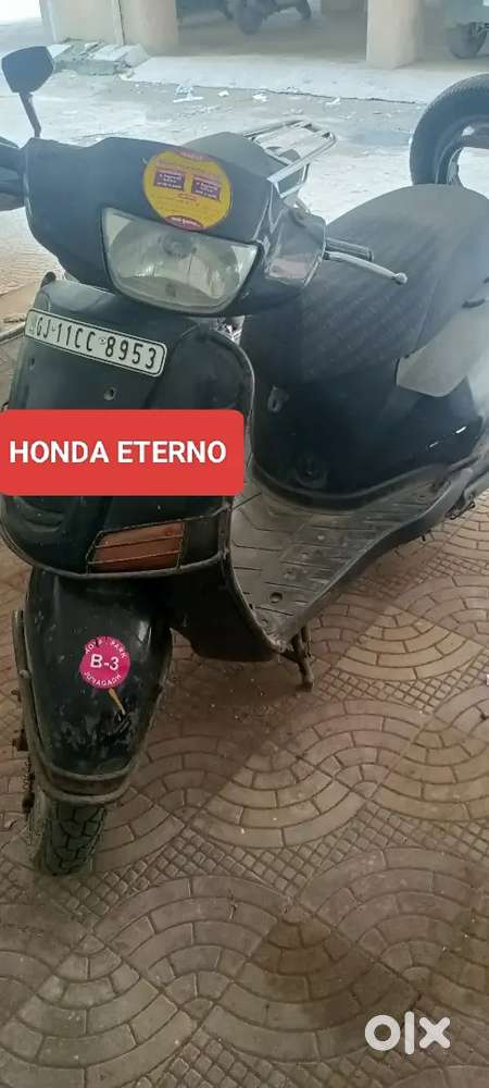 HONDA ETERNO, WITH INSURANCE, PASSING, PUC, HSRP NUMBER PLATE