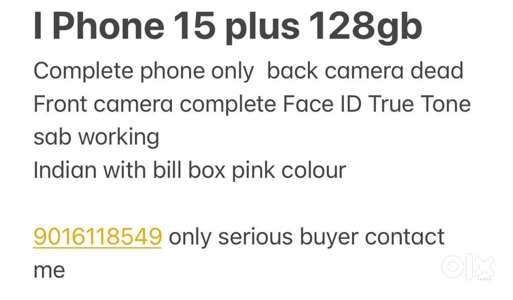 I phone 15 plus