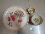 Used plates and bowls