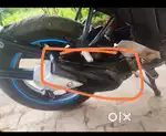 FZ BIKE silencer cover