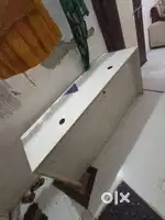 Large study working foldable table