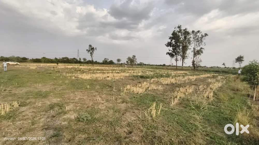 8100 sq ft two side road non diverted plot