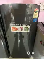 Single door fridge with warranty and good condition
