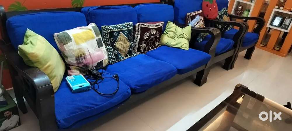 Wooden Sofa 3+1+1