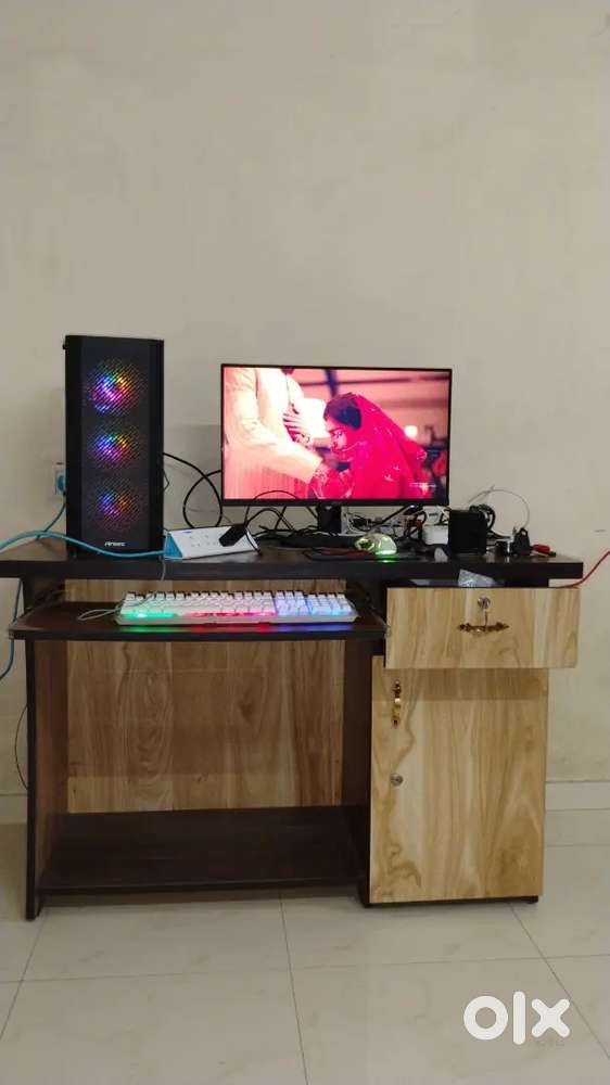 “RTX 3060 Gaming PC  i5-14400F  DDR5  180 Hz Monitor  1 TB NVMe”