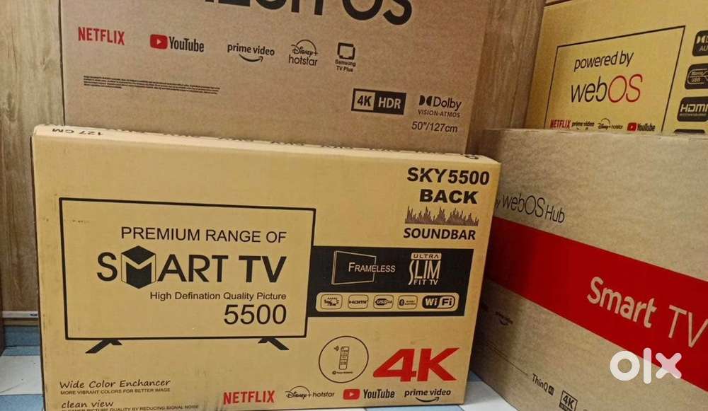 Google smart android LEDs TV FOR SALE DIWALI SALE SINGAPORE MADE 90%OF