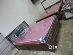 Brand new queen size bed with mattress in wholesale price cod availabl