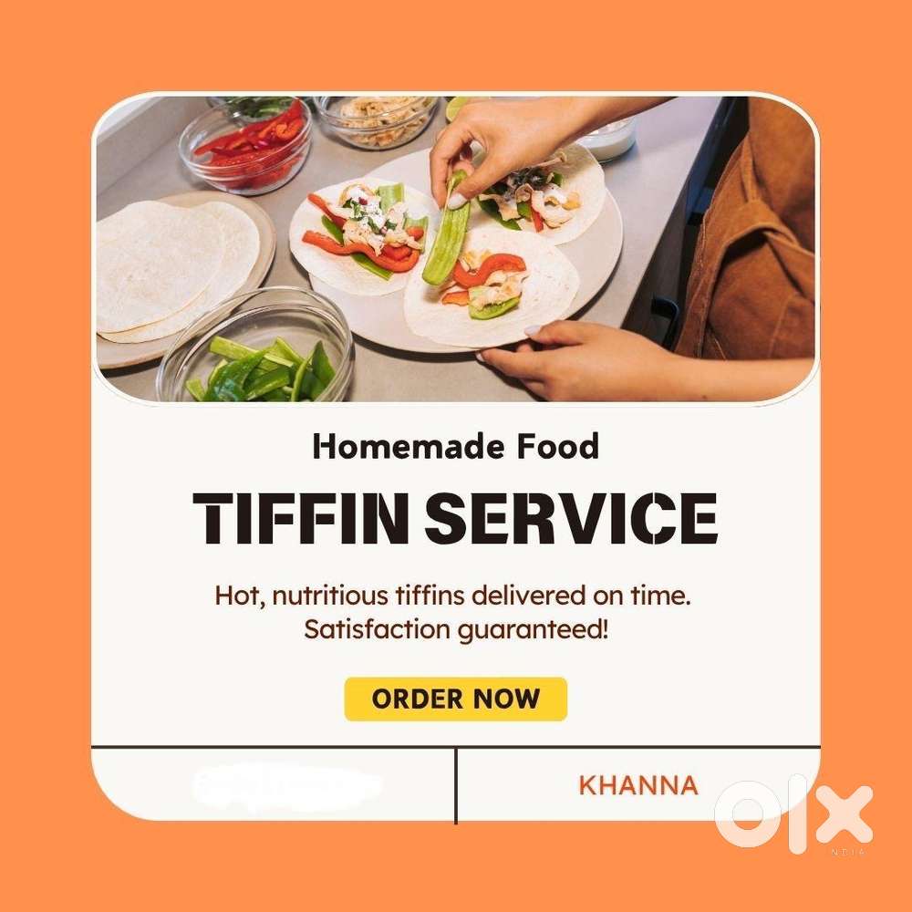 Homemade food ( Tiffin) 60/-