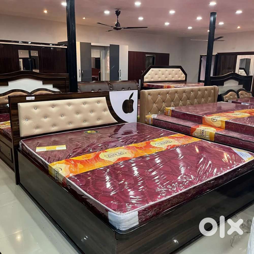 New brand Queen size with out storege cot at wholesale price