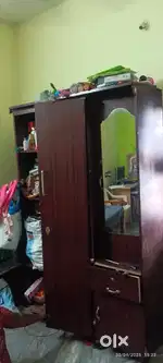 Wardrobe with mirror