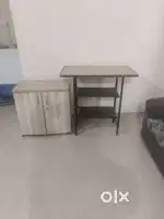 wooden Shoe rack and 3 tier console table