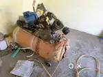 Air compressor + plotter