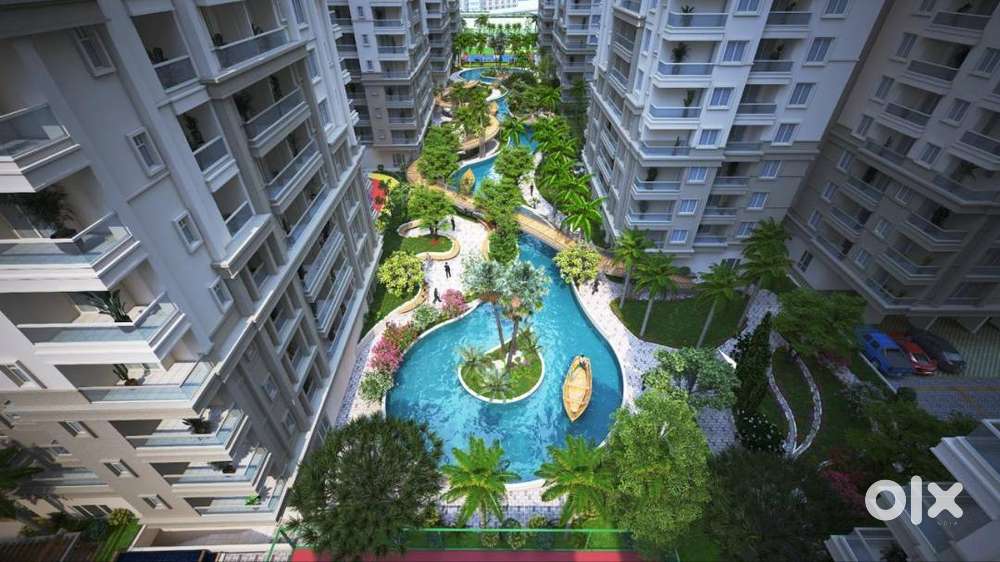 3 BHk high rise build flats with modern aminities