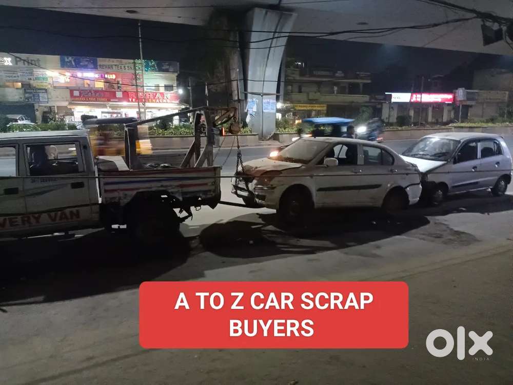 A to Z scrap cars buyres non used car any scrap cars