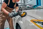 Car polish door stop service