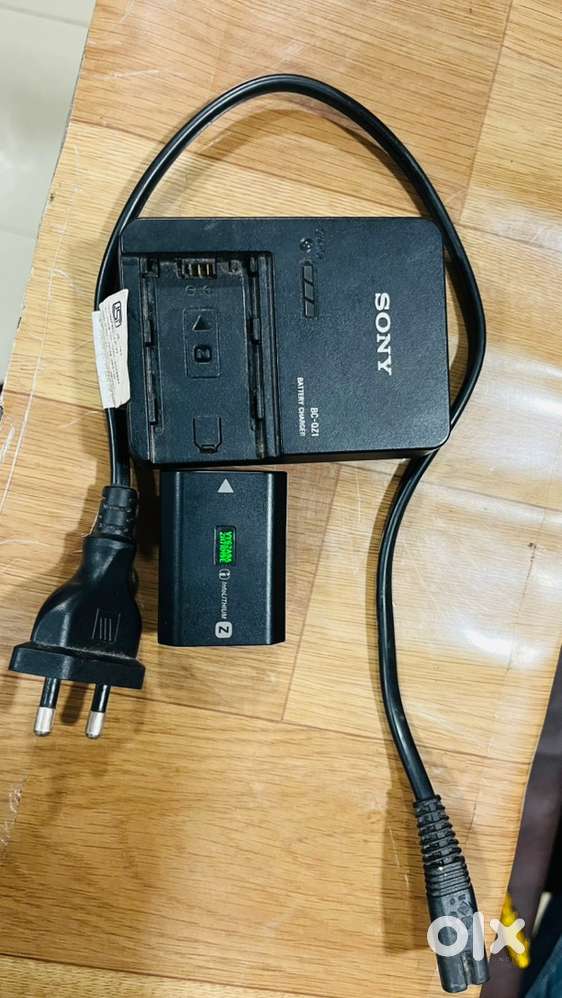 Sony camera battery charger and battery