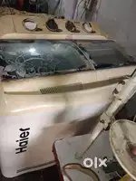 Haier washing machine  7.5 kg  WhatsApp number for more photos