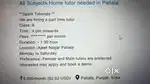 Hiring part time home  tutors .