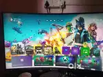 XBOX  SERIES  X  1TB  &  32inch  monitor