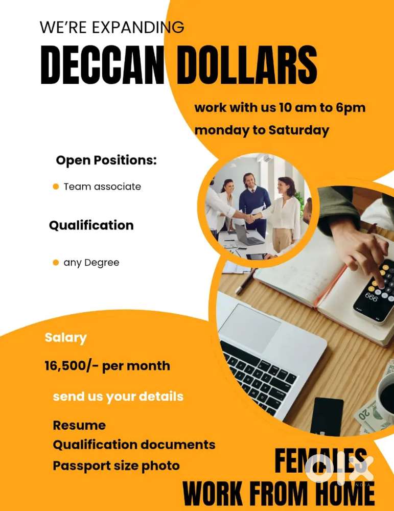 Work from home job for women's