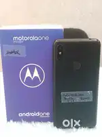 Motorola one power 4/64GB with box & charger in good condition