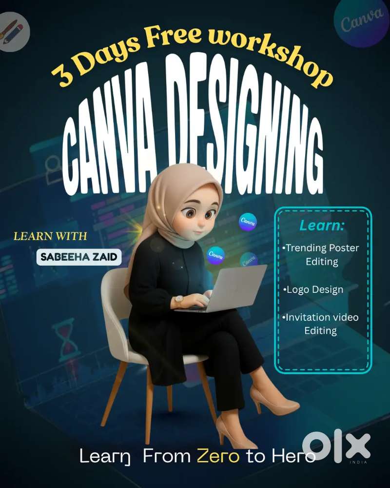 learn graphic designing 3 days free workshop