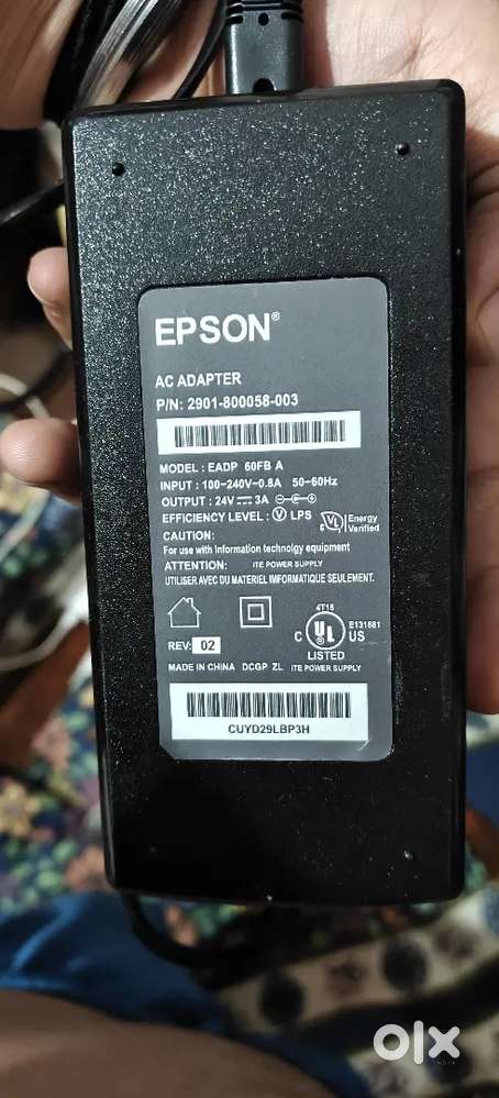 Laptop adopter 24w brend new