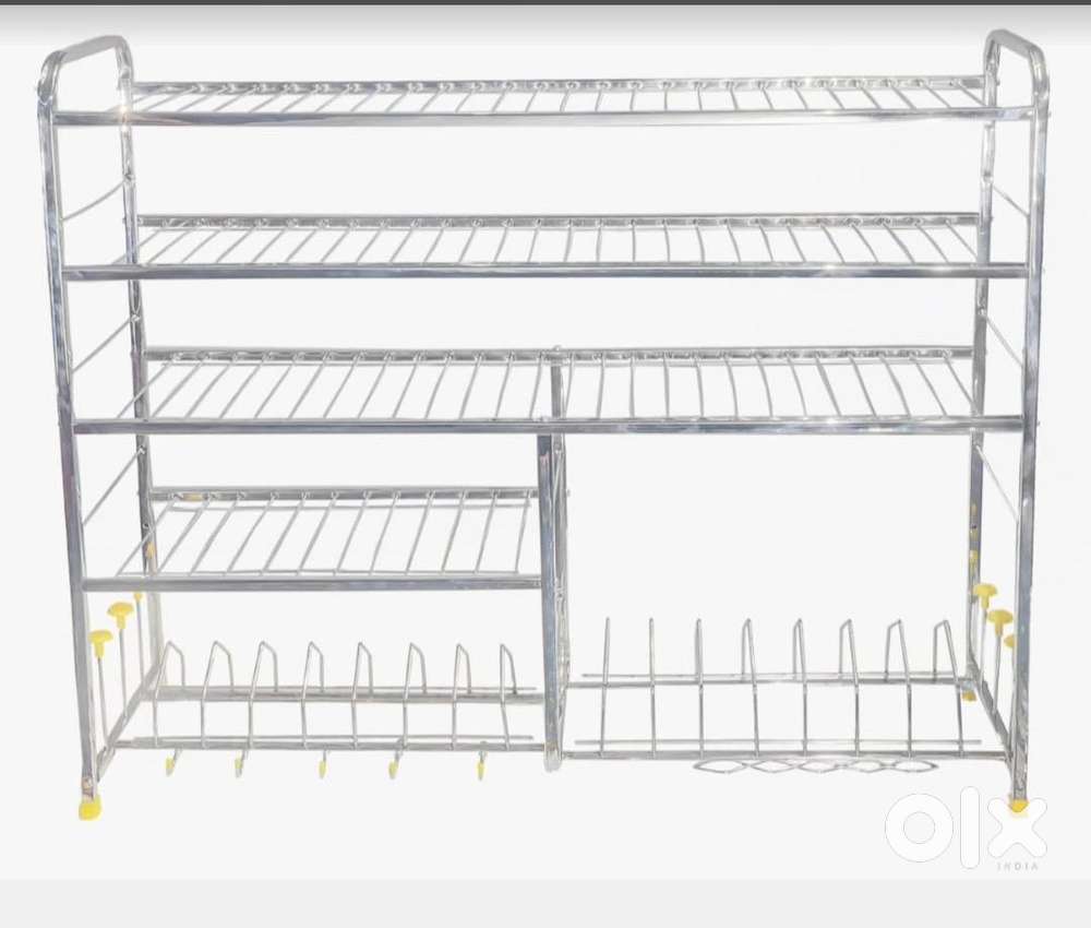 Brand New Cello Heavy Stainless Steel 30/30 Kitchen Rack