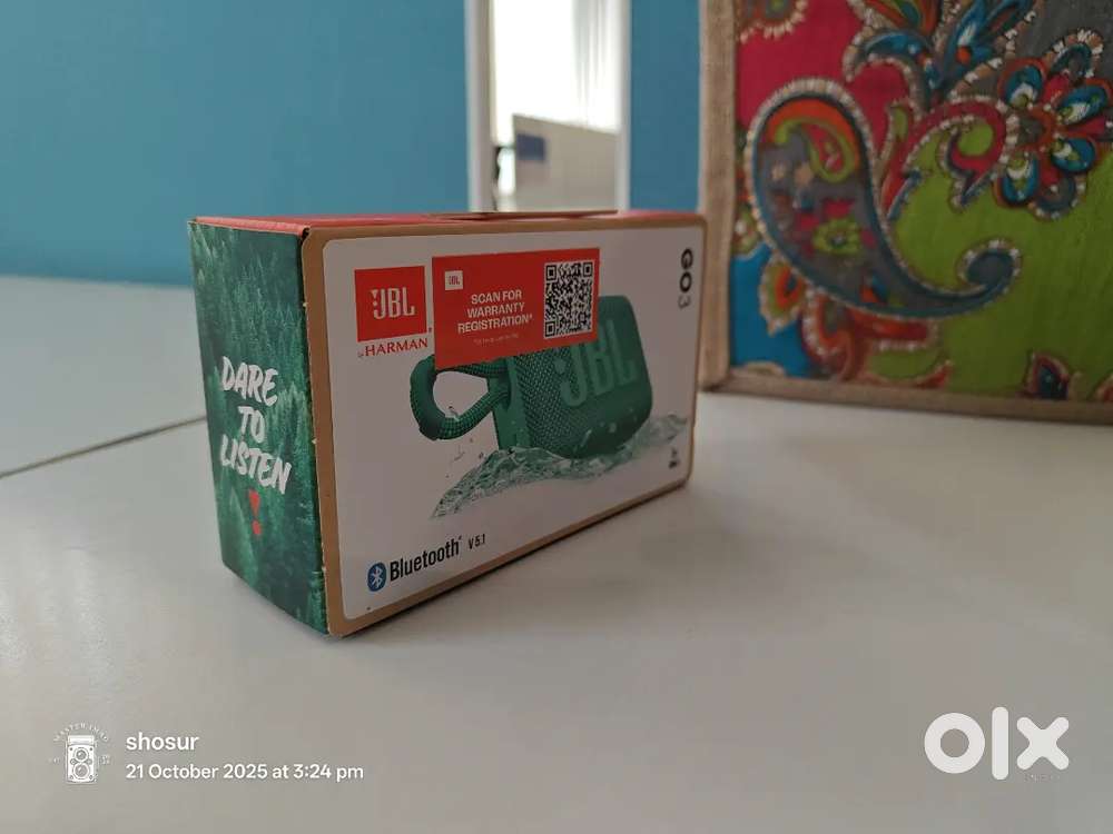 Unused JBL Go 3 Wireless Portable Bluetooth Mini Speaker