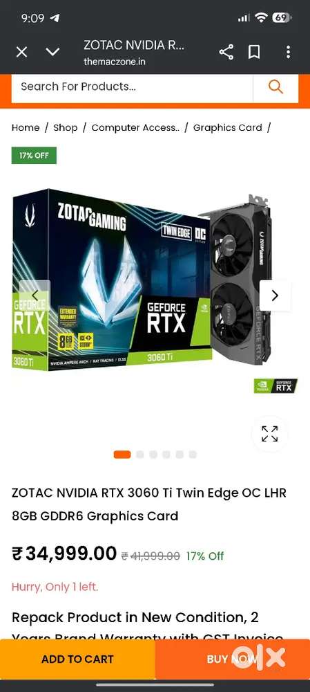 Nvidia RTX 3060ti