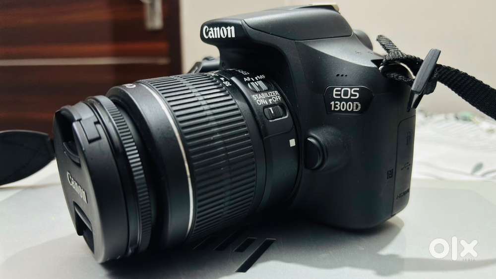 Canon 1300D with 18-55mm lens
