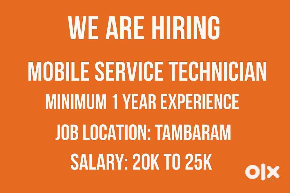 Mobile service Technician, Tambaram