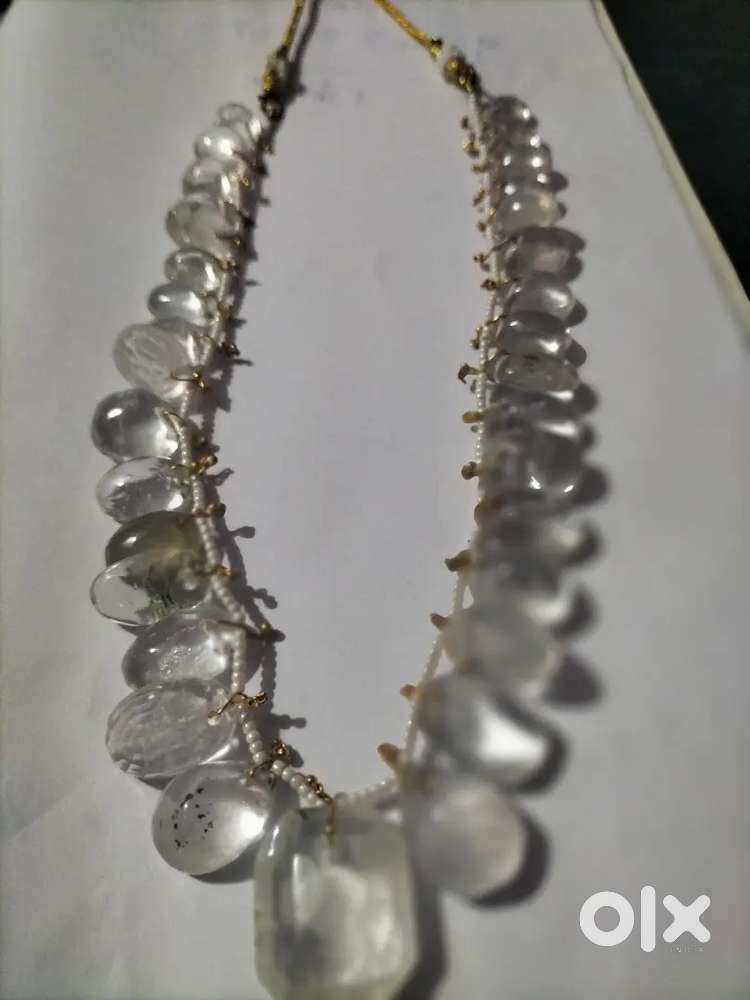 Natchural real gem stone  maalai