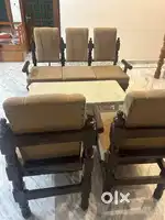 5 seater sofa plus table