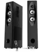 F&D tower speaker bass booster with mics