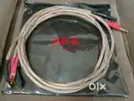 AFA Golden Fleece Hi End Audiophile XLR Speaker Cables Made In UK